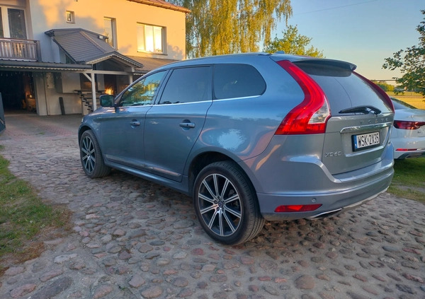 Volvo XC 60 cena 82500 przebieg: 69800, rok produkcji 2017 z Czerniejewo małe 79